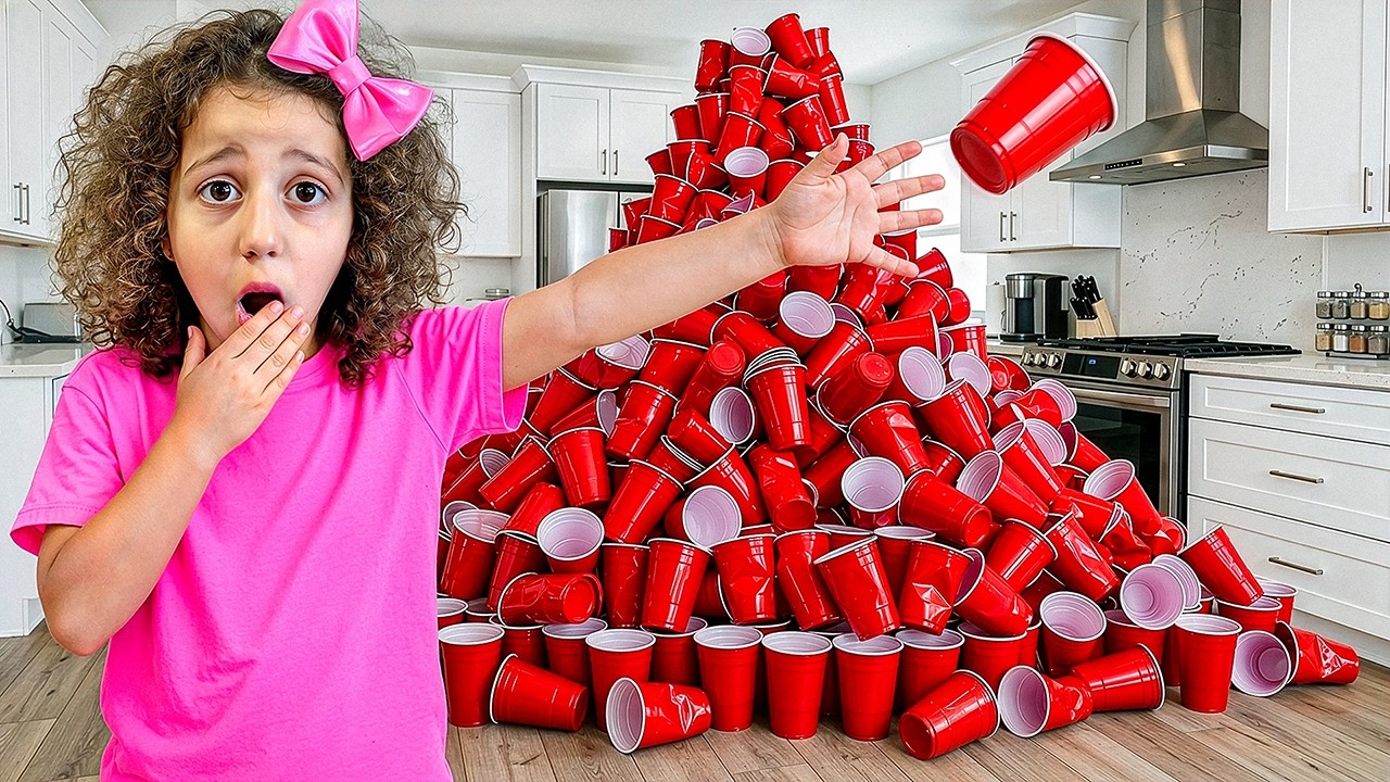 Rhia learn to be Eco Friendly: No more plastic cups