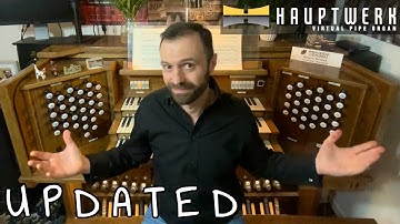 ☕ My *UPDATED* Hauptwerk Organ Setup | A behind the scenes tour!