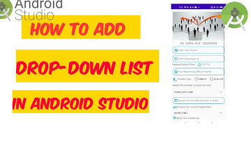 How to Create Dropdown in Android Studio | Using spinner with easy way !