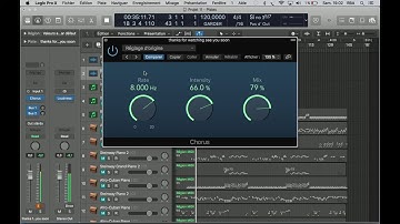 logic pro x CHORUS  plugin test and review