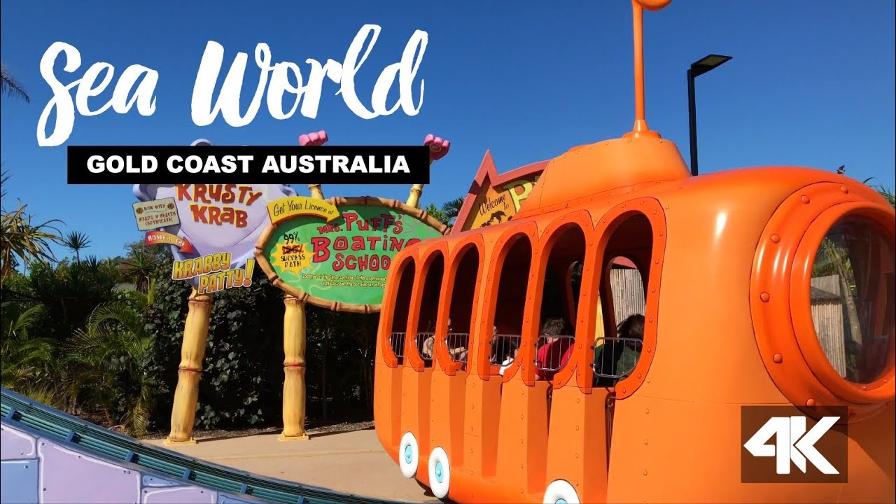 Vacation Vlog. Theme Park Fun! Sea World Gold Coast Australia 