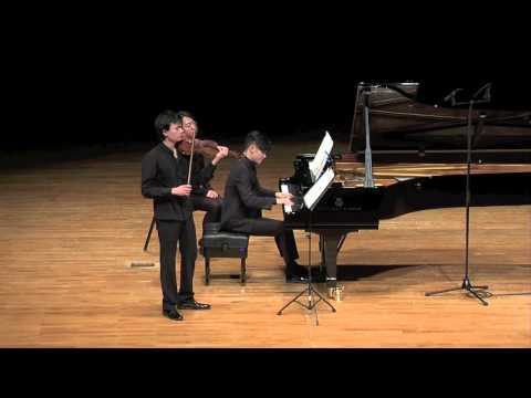 Stefan Jackiw and Ji-Yong Kim perform Franck Sonata, movement 4