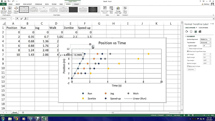 Excel 2013 - Manually adding multiple data sets to scatter plot