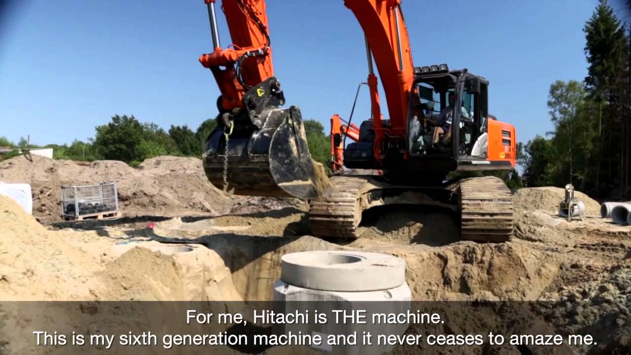 Hitachi ZX290LC-5 in Belgium