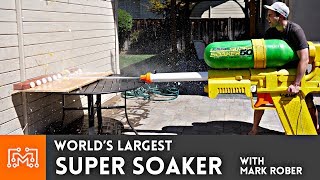 World's Largest Super Soaker with Mark Rober | I Like To Make Stuff