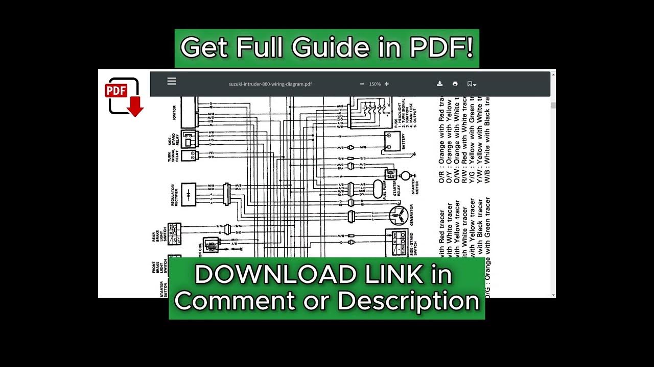 [DIAGRAM] Suzuki Intruder 800 Wiring Diagram - YouTube