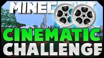 THE CINEMATIC VIEW CHALLENGE + FLY HACKER! ( Hypixel Skywars )