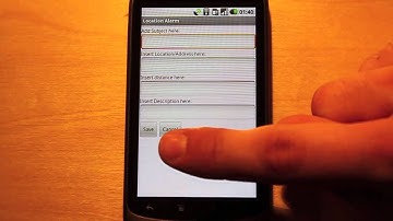 Android Location Alarm