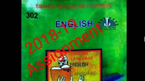 ASOS 302 English assignment 2022