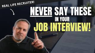 8 Things You Should NEVER Reveal in a Job Interview