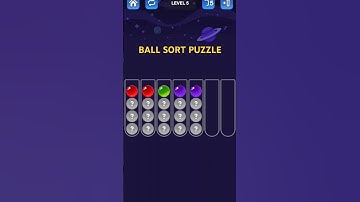BALL SORT PUZZLE FUN GAME #puzzle #games #ballsortpuzzle #gaming #shorts#puzzlegame #playgames