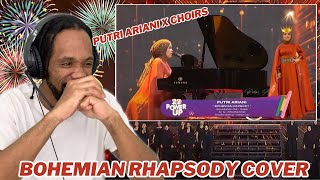 Putri Ariani X Choir "Bohemian Rhapsody (Hut Transmedia 22 Live)" REACTION