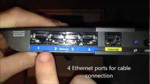 Linksys E4200 V2 Router Unboxing