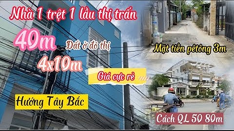❤️ Đất Cần Giuộc Giá Rẻ. Bán nhà 1 trệt 1 lầu khu phố 3 Thị Trấn Cần Giuộc giá cực rẻ.
