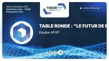 Panel discussion: "The Future of PHP and the PHP Foundation" - Forum PHP 2025