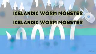 Icelandic Worm Monster Lyric Video - Parry Gripp