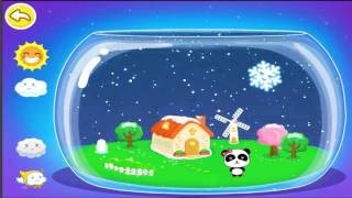 The Weather - Panda games BabyBus Kids Games screenshot 1