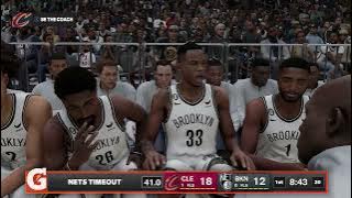 NBA 2K23 (Next Gen) - Cleveland Cavaliers vs Brooklyn Nets
