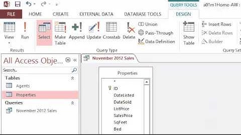 Access 2013 - queries