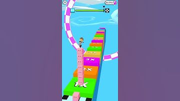 Cube Surfer Lvl - 88 #Shorts Android/ios