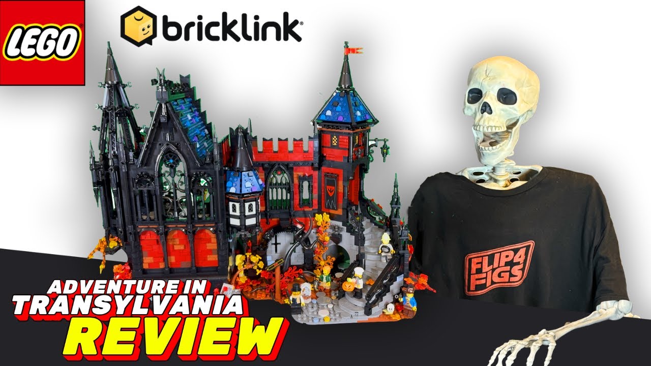 LEGO ADVENTURE IN TRANSYLVANIA REVIEW | Best LEGO castle ever? Bricklink Designer series 5 Halloween