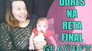 Perna final na o superior da gravidez durante dor da parte