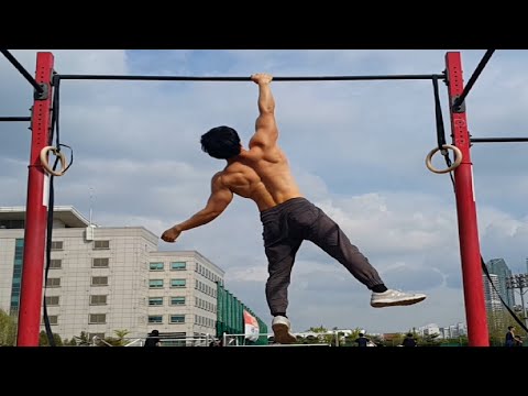 우리나라에서 단 1명만 성공한 운동루틴(고투바10단계 Feat.바티스트 새벽반고고씽 - <strong>Korea</strong> StreetWorkout Routine/<strong>Go</strong> to the bartist Lv10)