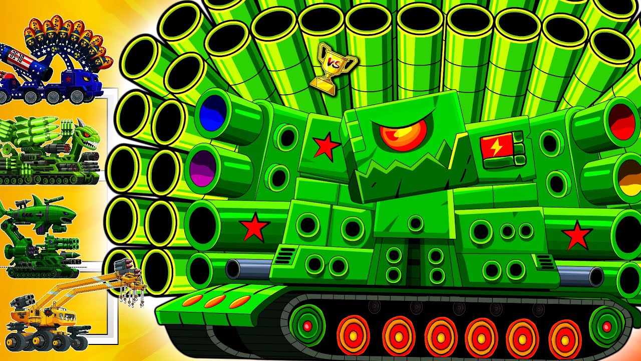 MEGA BARREL TANK vs Future Weapons – Barrage of Chaos!