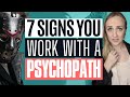 CORPORATE PSYCHOPATHS | Are you working with a psychopath?