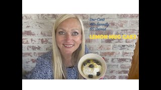 Low-Carb, Keto Friendly, Fast, Easy and Delicious 🍋LEMON MUG CAKE. by Country Living with Emily 89 views 1 year ago 7 minutes, 45 seconds