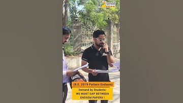 We did what we said ! TE/BE Endsem Postponement VLog