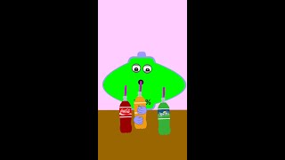 Battery Overcharged By Drinking Soft Drinks | Battery Animation #shorts #mukbang #ncranimation screenshot 4