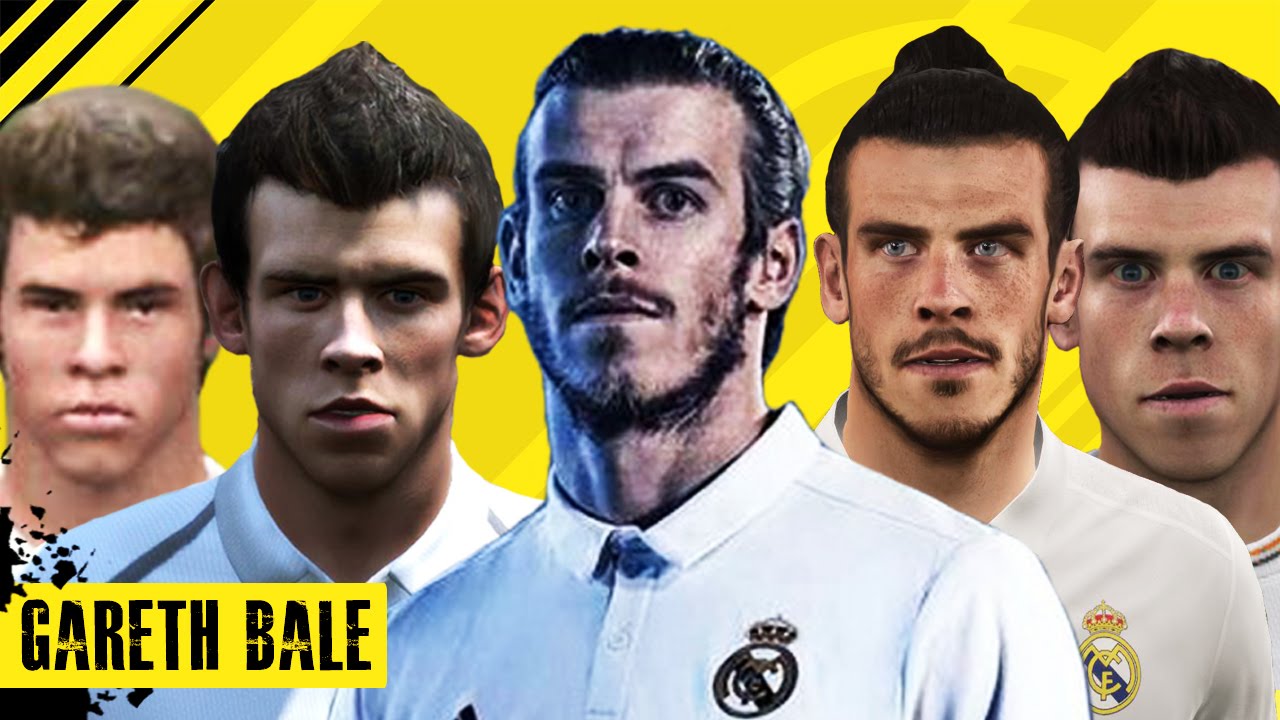 Gareth Bale From FIFA 07 to 17