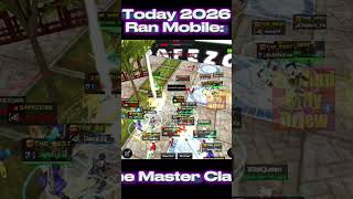 Ran Mobile The Master Class Today x Ran Online PC 18 Years Ago