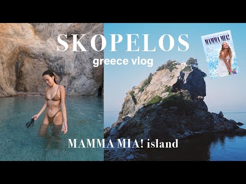 explore mamma mia island with me! 🇬🇷 skopelos, greece travel VLOG