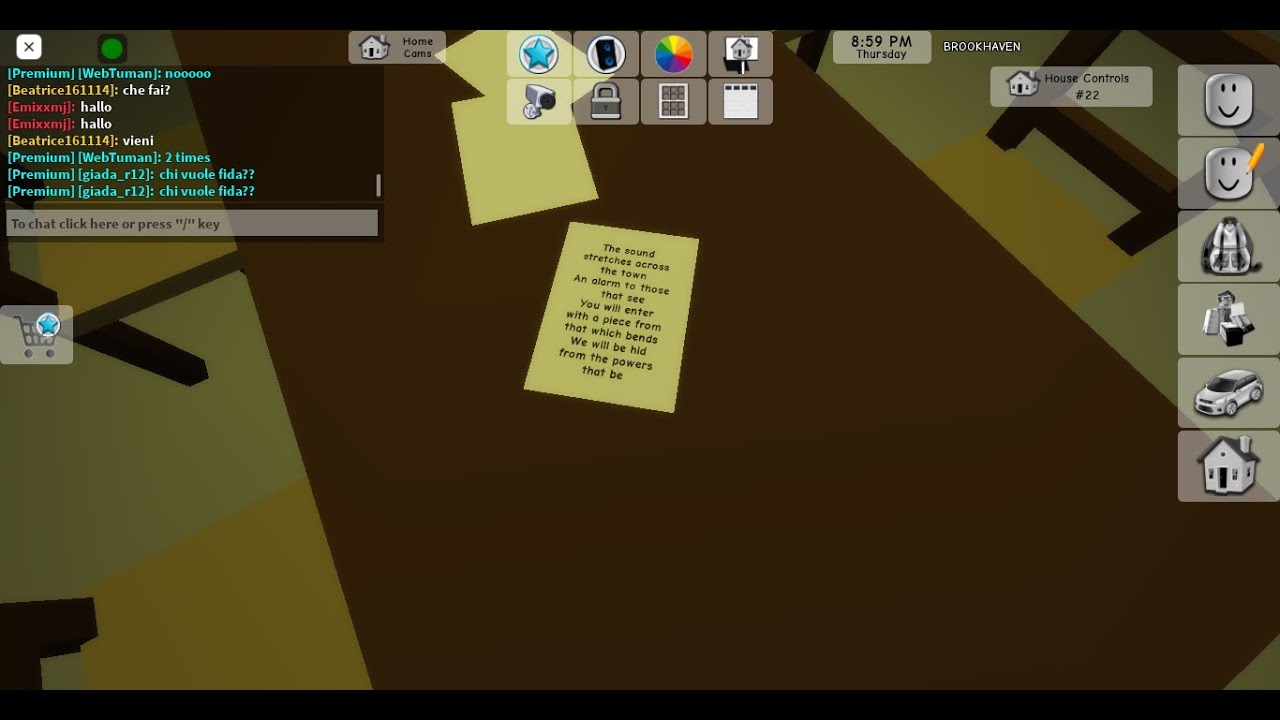 Secret in the bakery house (Brookhaven RP) YouTube