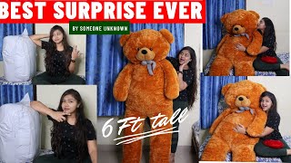 Best Surprise gift by Someone || Best gift for GIRLS ||  Huge gift VLOG || Sahithi