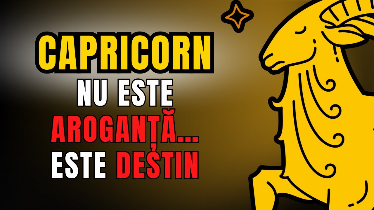 7 MOTIVE PUTERNICE care dovedesc de ce CAPRICORNUL este cel mai BUN semn al ZODIACULUI.