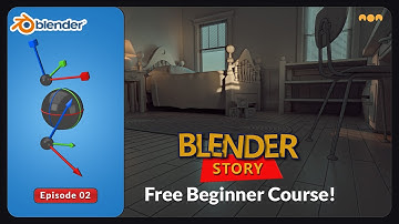 Blender Transform Tools for Beginners (In Just 10 Minutes!) | Blender Story S1. E 2