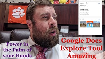 Using the Explore Tool in Google Docs | Oct 2018