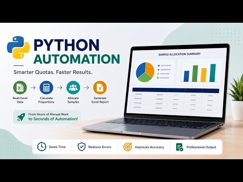 Python Automation for Sample Allocation | Save Hours of Manual Excel Work