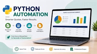 Python Automation for Sample Allocation | Save Hours of Manual Excel Work