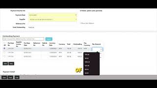 How To Clear Outstanding Supplier Eng