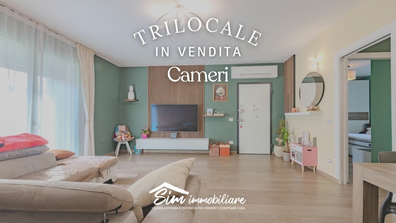 Splendido trilocale di nuova costruzione in vendita a Cameri, Novara