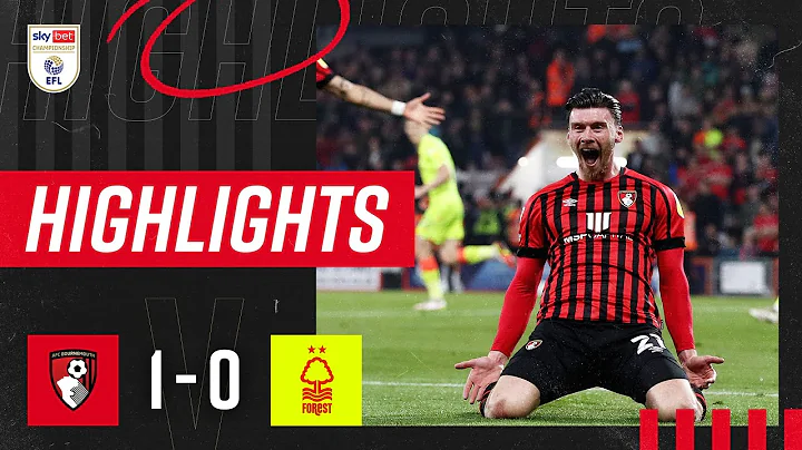 Moore sends Bournemouth to the PREMIER LEAGUE | AFC Bournemouth 1-0 Nottingham Forest - DayDayNews