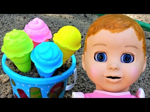 Ice cream for baby doll Luvabella