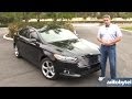 2014 Ford Fusion SE Test Drive Video Review w/ 1.5 Liter EcoBoost Engine Option