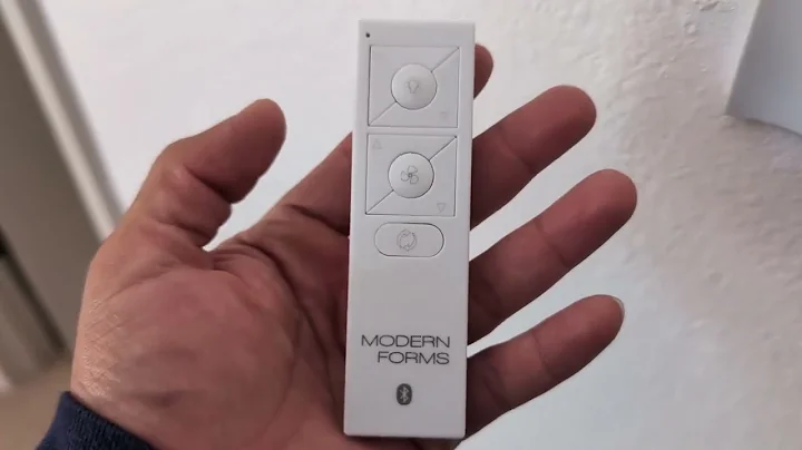 Modern Forms 6 Speed Ceiling Fan Wireless Bluetooth Remote Control Review