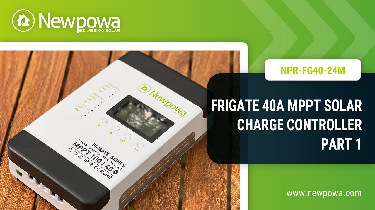 Tasha MPPT Charge Controller 40a Multiple Voltage