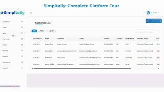 Manage Your Business Finances Easily Simpltally Full Demo